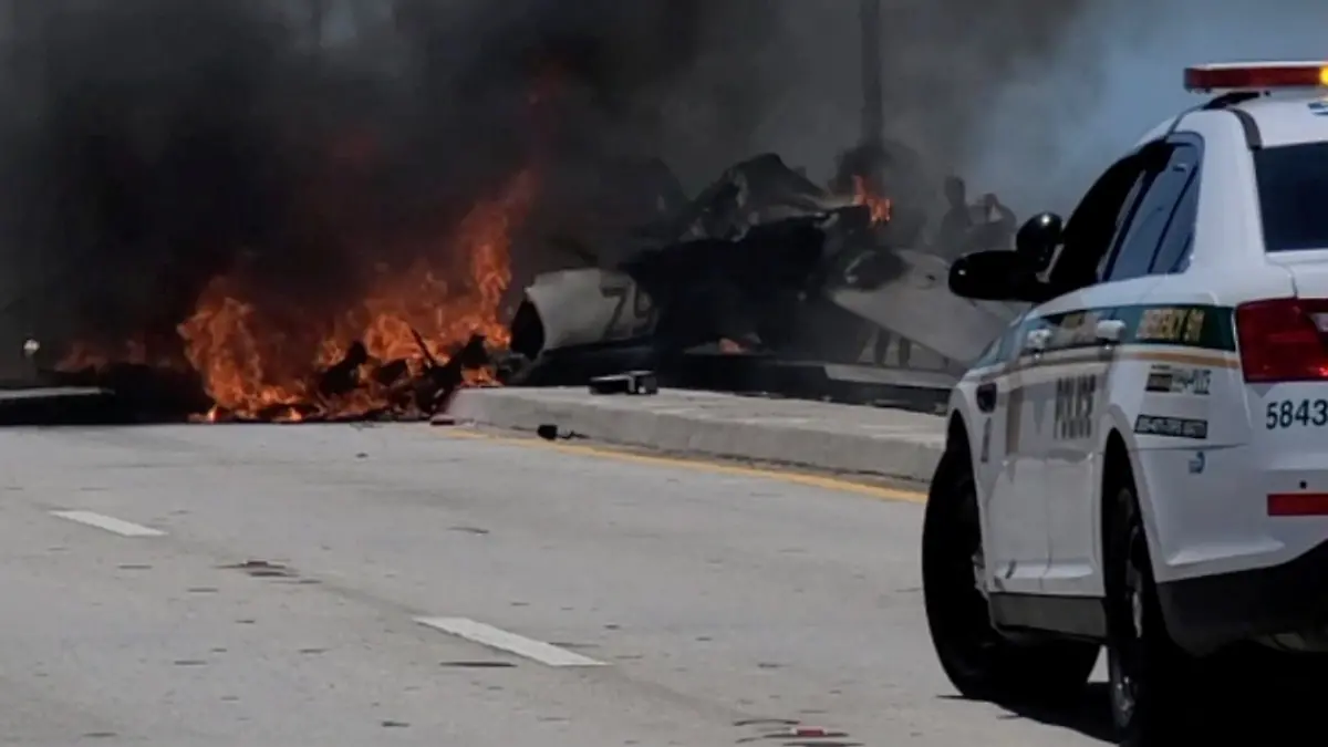 Accidente Avioneta Miami